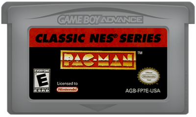 Classic NES Series: Pac-Man - Cart - Front Image