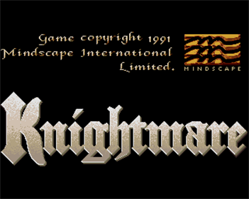 Knightmare (Mindscape) - Screenshot - Game Title Image