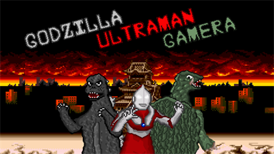 GUG: Godzilla: Ultraman: Gamera - Screenshot - Game Title Image