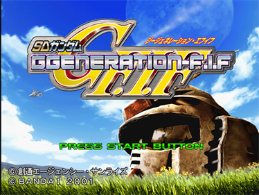 SD Gundam: G Generation: F.I.F - Screenshot - Game Title Image