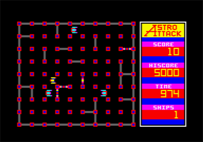 Astro Attack - Screenshot - Gameplay Image