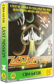 Last Mission (Data East) - Box - 3D Image