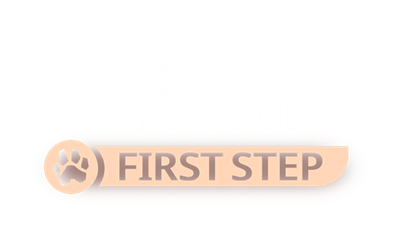 Paws and Soul: First Step - Clear Logo Image