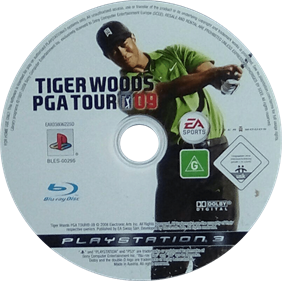 Tiger Woods PGA Tour 09 - Disc Image