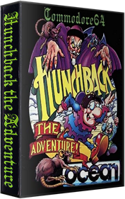 Hunchback: The Adventure! - Box - 3D Image