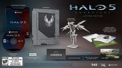 Halo 5: Guardians: Limited Collector's Edition - Advertisement Flyer - Front