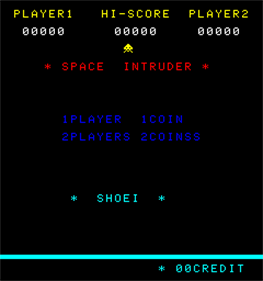 Space Intruder - Screenshot - Game Title Image