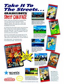 Crash 'n' the Boys: Street Challenge - Advertisement Flyer - Front Image