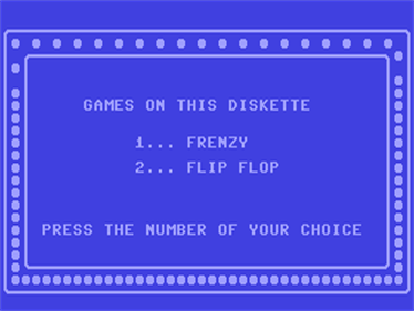 Frenzy / Flip Flop - Screenshot - Game Select Image