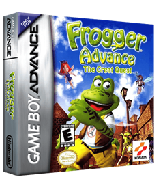 Frogger Advance: The Great Quest - Box - 3D Image