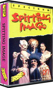 Spitting Image: The Computer Game - Box - 3D Image