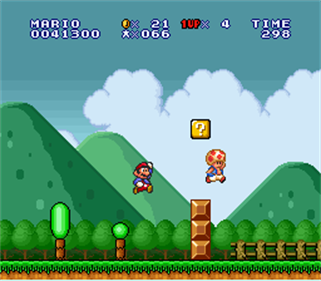 Super Mario Bros. 1X - Screenshot - Gameplay Image