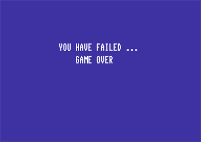 Scumball - Screenshot - Game Over Image
