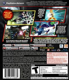 Dragon Ball: Raging Blast 2 - Box - Back Image