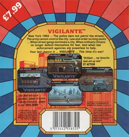 Vigilante - Box - Back Image