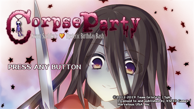 Corpse Party: Sweet Sachiko's Hysteric Birthday Bash - Screenshot - Game Title Image