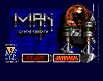 Man Machine - Screenshot - Game Title Image