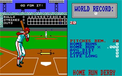 Orel Hershiser's Strike Zone - Screenshot - Gameplay Image