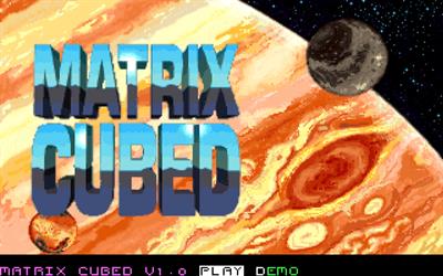 Buck Rogers: Matrix Cubed - Screenshot - Game Title Image