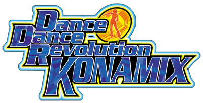 Dance Dance Revolution: Konamix - Clear Logo Image