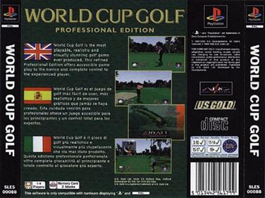 World Cup Golf: Professional Edition - Box - Back Image