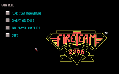 FireTeam 2200 - Screenshot - Game Select Image