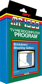 Brickdown / Shooting Gallery - Box - 3D Image