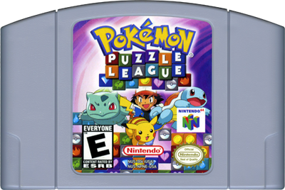 Pokémon Puzzle League - Cart - Front Image