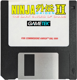 Ninja Gaiden II: The Dark Sword of Chaos - Fanart - Disc Image