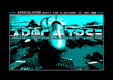 Apocalypse - Screenshot - Game Title Image