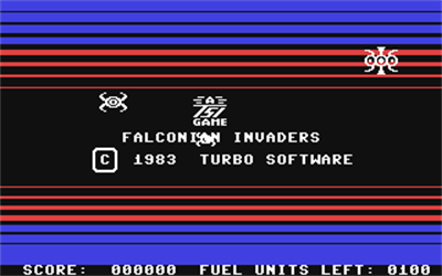 Falconian Invaders - Screenshot - Game Title Image