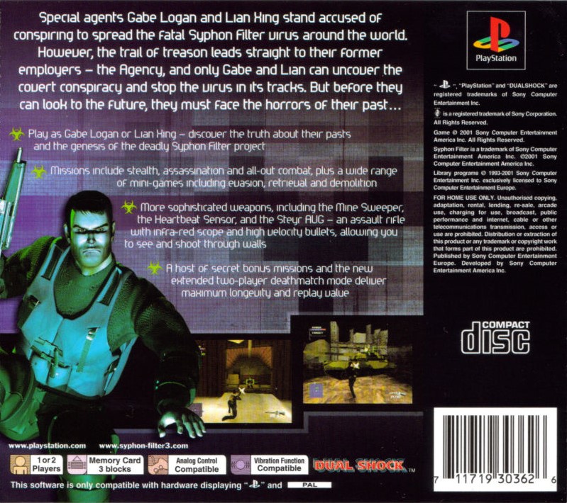 Syphon Filter 3 - release date, videos, screenshots, reviews on RAWG