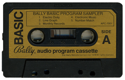 Bally BASIC - Cart - Front Image