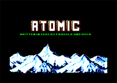 Atomic - Screenshot - Game Title Image