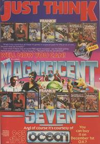 The Magnificent Seven - Advertisement Flyer - Front Image