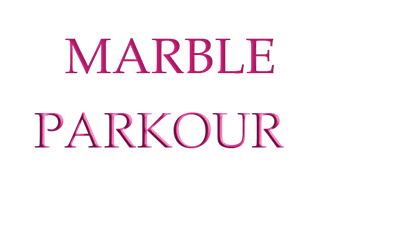 Marble Parkour - Clear Logo Image