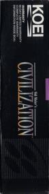 Sid Meier's Civilization - Box - Spine Image