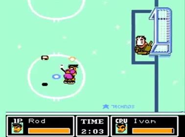 Ike Ike! Nekketsu Hockey Bu: Subette Koronde Dairantō - Screenshot - Gameplay Image