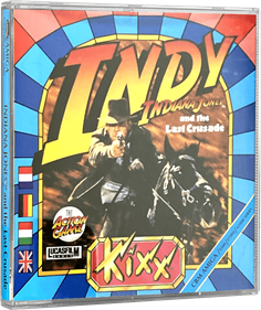 Indiana Jones and the Last Crusade: The Action Game - Box - 3D Image
