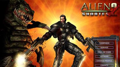 Alien Shooter 2 - Screenshot - Game Title
