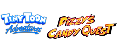 Tiny Toon Adventures: Dizzy's Candy Quest - Clear Logo Image