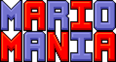 Mario Mania - Clear Logo Image