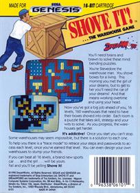Shove It! ...The Warehouse Game - Box - Back Image