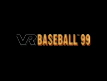 VR Baseball 99 - Screenshot - Game Title Image