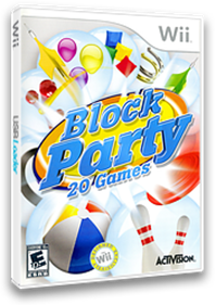 Block Party: 20 Games - Box - 3D Image