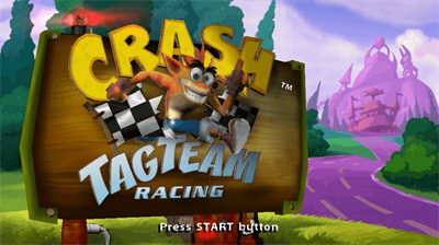 Crash Tag Team Racing - Screenshot - Game Title Image