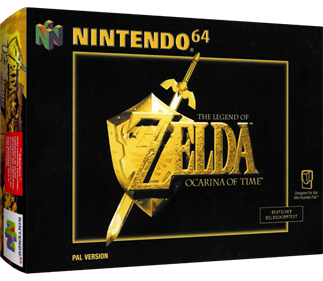 The Legend of Zelda: Ocarina of Time - Box - 3D Image