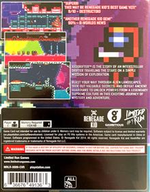 Xeodrifter - Box - Back Image