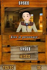 Willy Vandersteen Suske en Wiske: De Texas Rakkers - Screenshot - Game Select Image