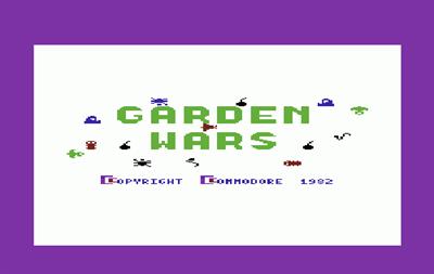 Garden Wars - Screenshot - Game Title Image
